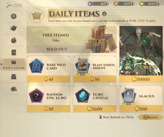 Daily Items