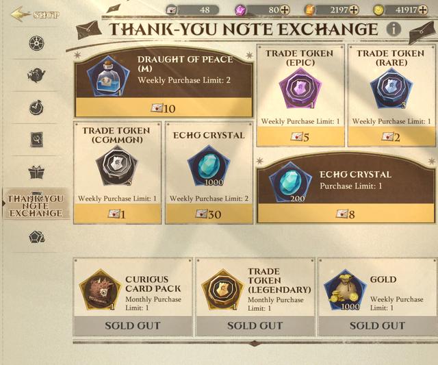Thank You Note Exchange